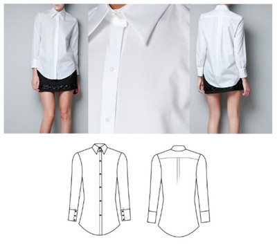 女款襯衫設計圖產品工業素材免費下載(圖片編號:8577282)-六圖網